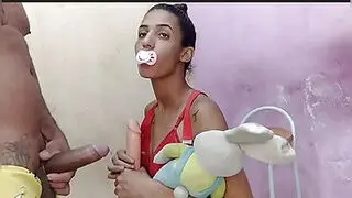 Slutty young thai woman 18Yo sucks dick and gets her ass fucked